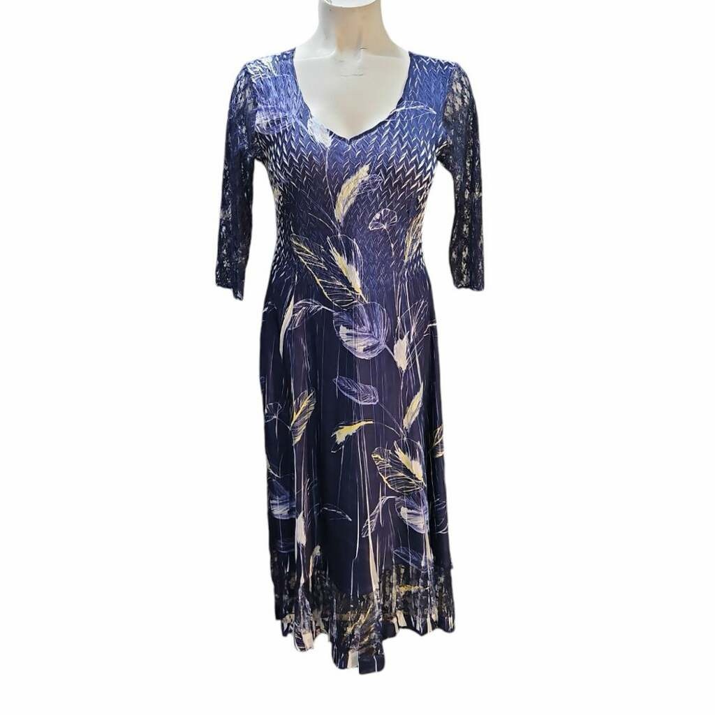 Komarov Formal Dress Woman Made-Usa Luxury Brand Comfortable Flattering L Xl ?